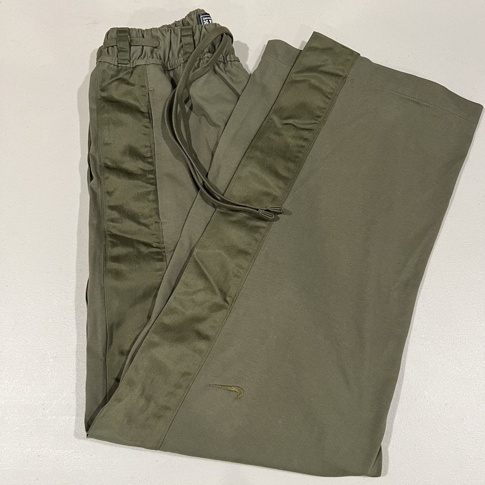 Nike Devin Booker Tear Away Track Pants Olive Green HJ3899-222 Men's Size Small - Picture 1 of 8